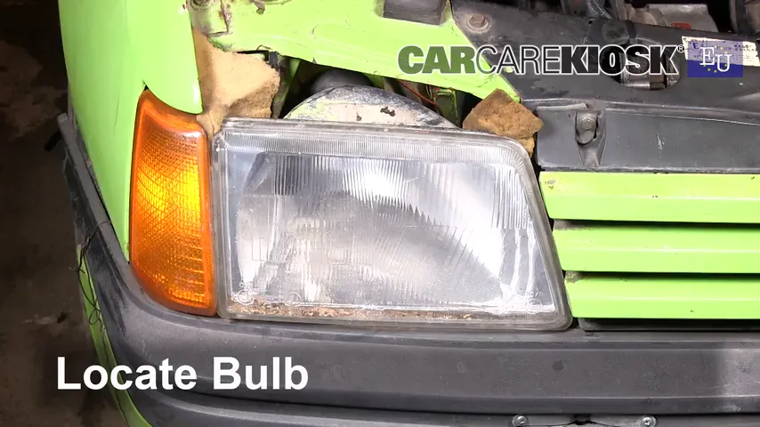 1986 Peugeot 205 GL 1.1L 4 Cyl. Éclairage Feu de jour (remplacer l'ampoule)